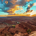 River Bend Sunset - Dead Horse Point - Utah